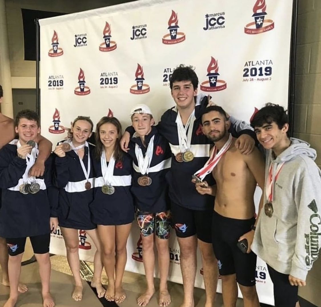ATLMaccabi2019's tweet photo. Big מזל טוב to Shahaf🏊🏽‍♂️from Yokneam 🇮🇱 on his Midot 🏅‼️ #atlmaccabi2019 #wearejccmaccabi https://t.co/IhqEtLzrVO