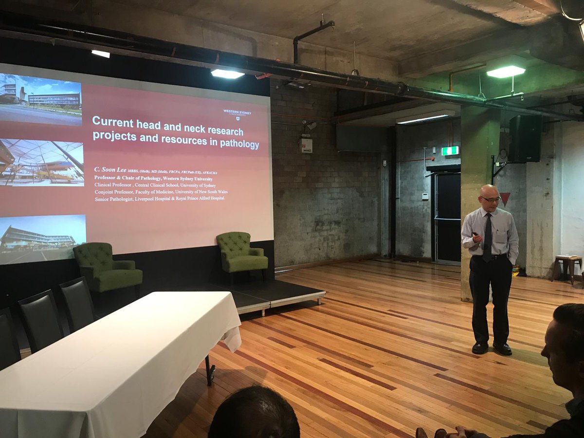 ConcertTcrc's tweet photo. #CONCERTBiobank Director, Prof Soon Lee, presenting his work in #HeadandNeck #Cancer at the 2nd #HeadandNeck #Cancer #Education Day @ConcertTcrc @westernsydneyu @SWSLHD https://t.co/vkmDbGXsbj