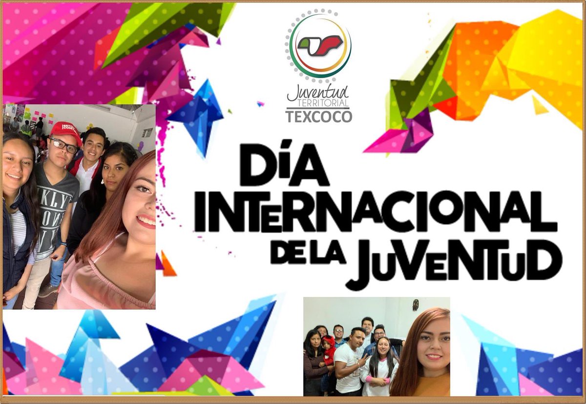 TexcocoJT19's tweet photo. Porque en nuestras manos está el presente y el futuro, es precisamente eso lo que nos mantiene en movimiento, por y para quienes seguimos firmes en nuestra labor. #DíaInternacionalDeLaJuventud 🗣🔴 @JT_Nacional @JTEdomex @MT_EdoMexico @AlejandraDMV @idania36 https://t.co/ieIOYsKqa6