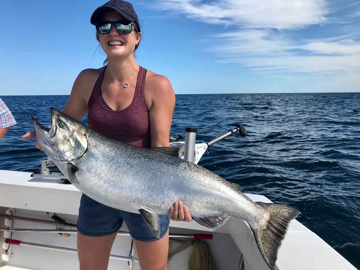 Mitch8Larson's tweet photo. ⁦She’s a catch! #kings #doorcounty https://t.co/9Fol8rf7zS