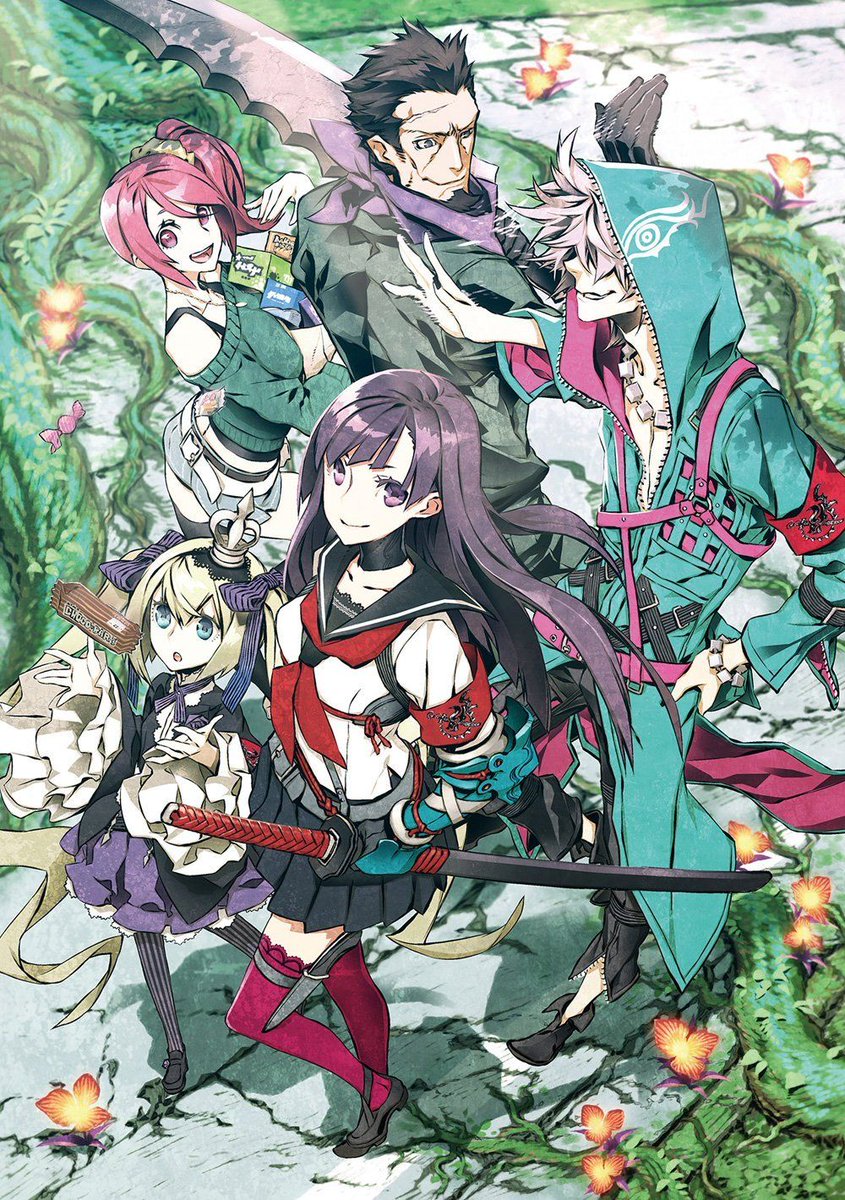 「キャラ絵ってそこまで惹かれることも無いんだけど、三輪さんが描くキャラ絵は初めて見」|懐中電灯（たかさん）のイラスト