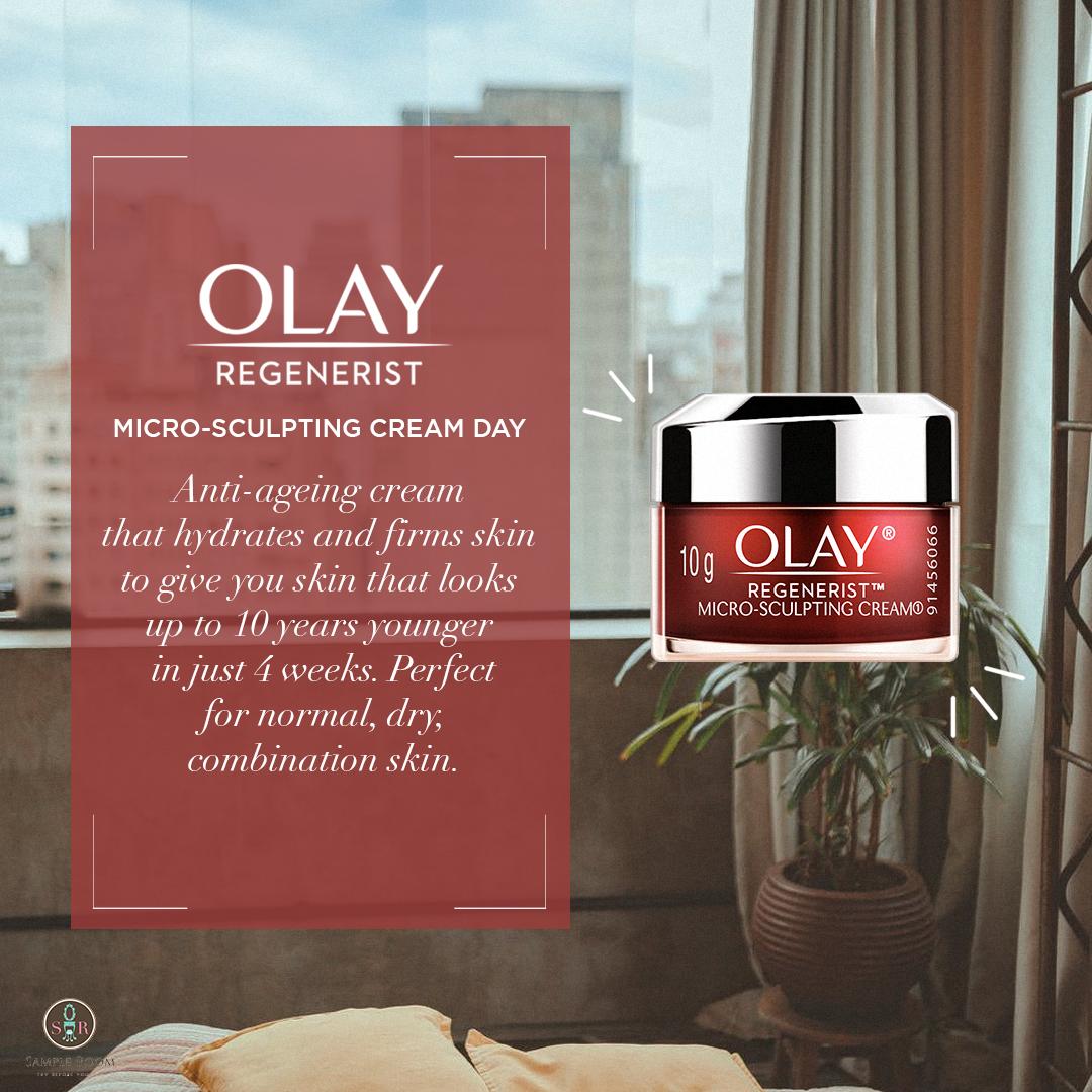 SampleRoomPH's tweet photo. Wondering as to which @olayphilippines Regenerist is the best for your skin? Check out how the three anti-aging creams compare! Drop a comment below on which one you’ve already tried 👇 #GlowUpFearlessly #FeelTheWhip #OlayPH #SampleRoomPH https://t.co/1ISIz0RFuS