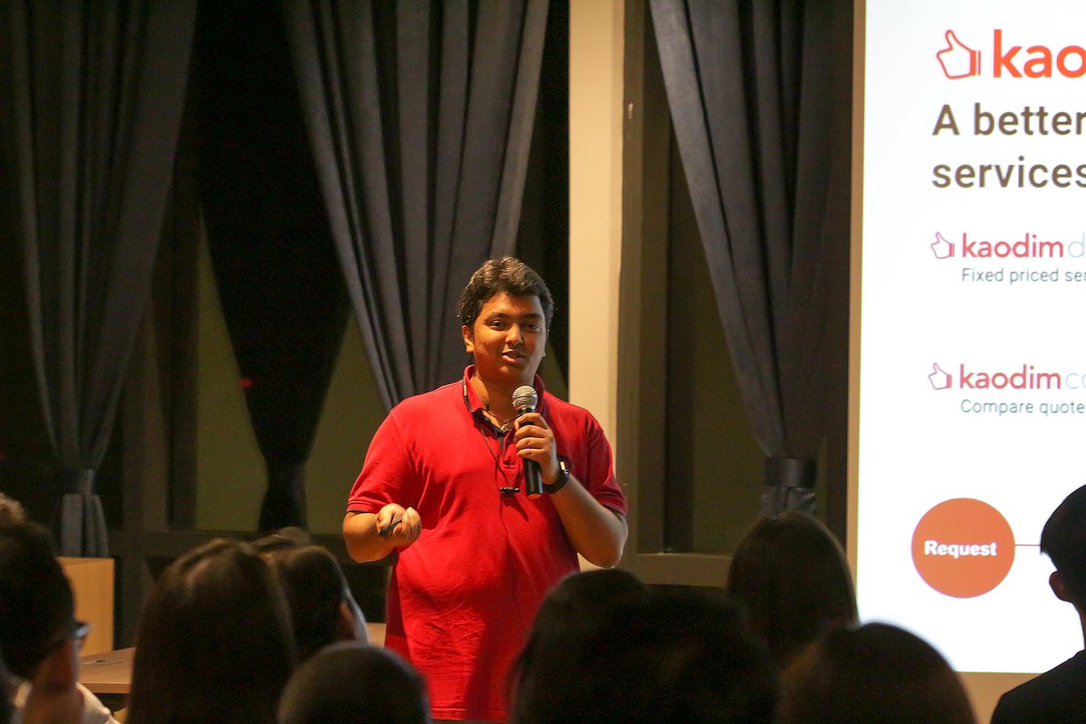 KaodimGroup's tweet photo. Kaodim's Product Lead, Anil Thontepu was invited by Product School to talk about the role of the product manager and to share the experiences he gained along the way with Kaodim.
Click on https://t.co/2qZScx3lve, to find out more about the event. https://t.co/gqMqvJXbHT
