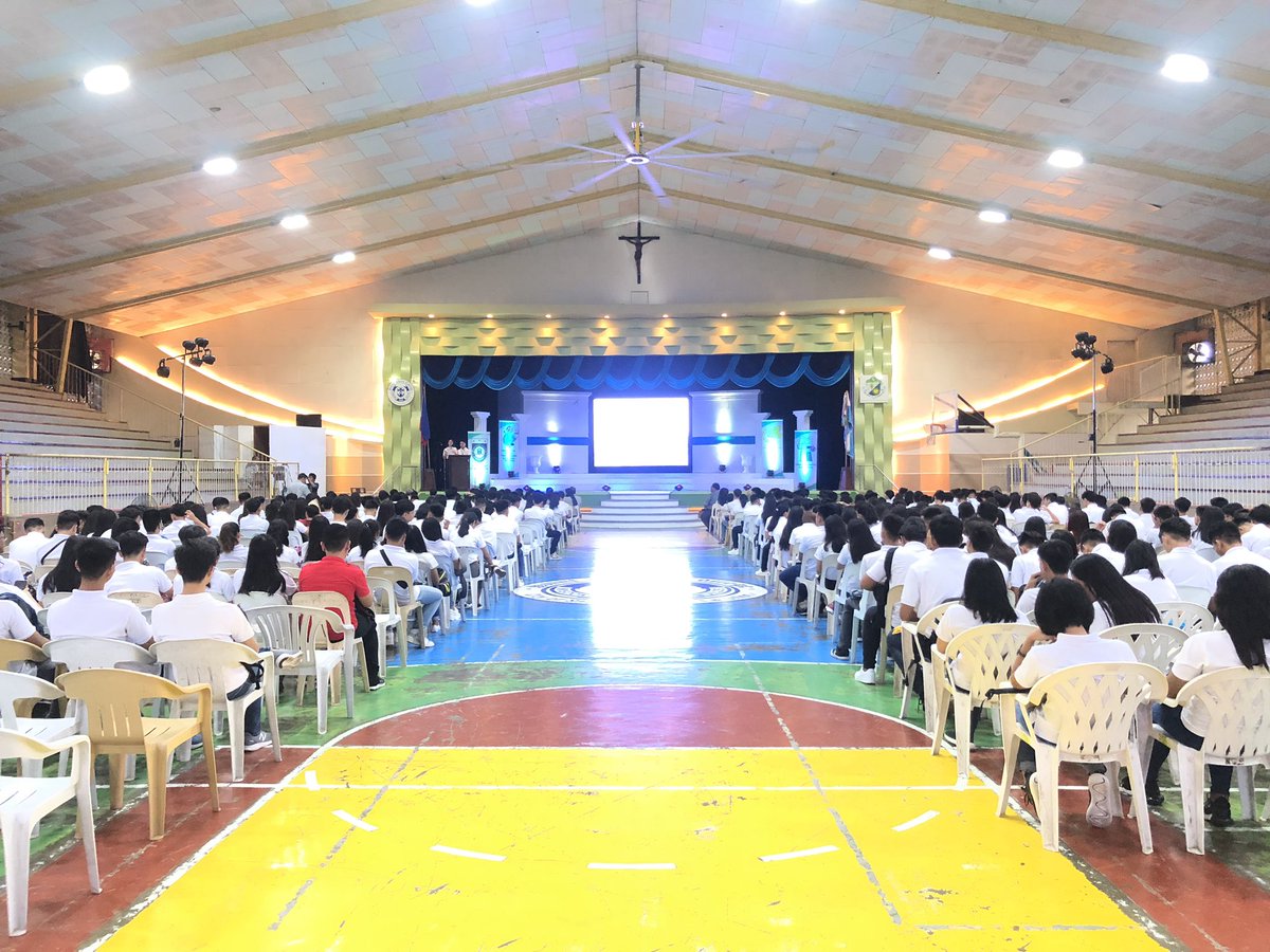 CSCSLC's tweet photo. Orientation Program for Freshmen and Transferees for the academic year 2019-2020. 
(College of Engineering and Architecture)
#SLCFreshies https://t.co/Kw0GGZiG8Y