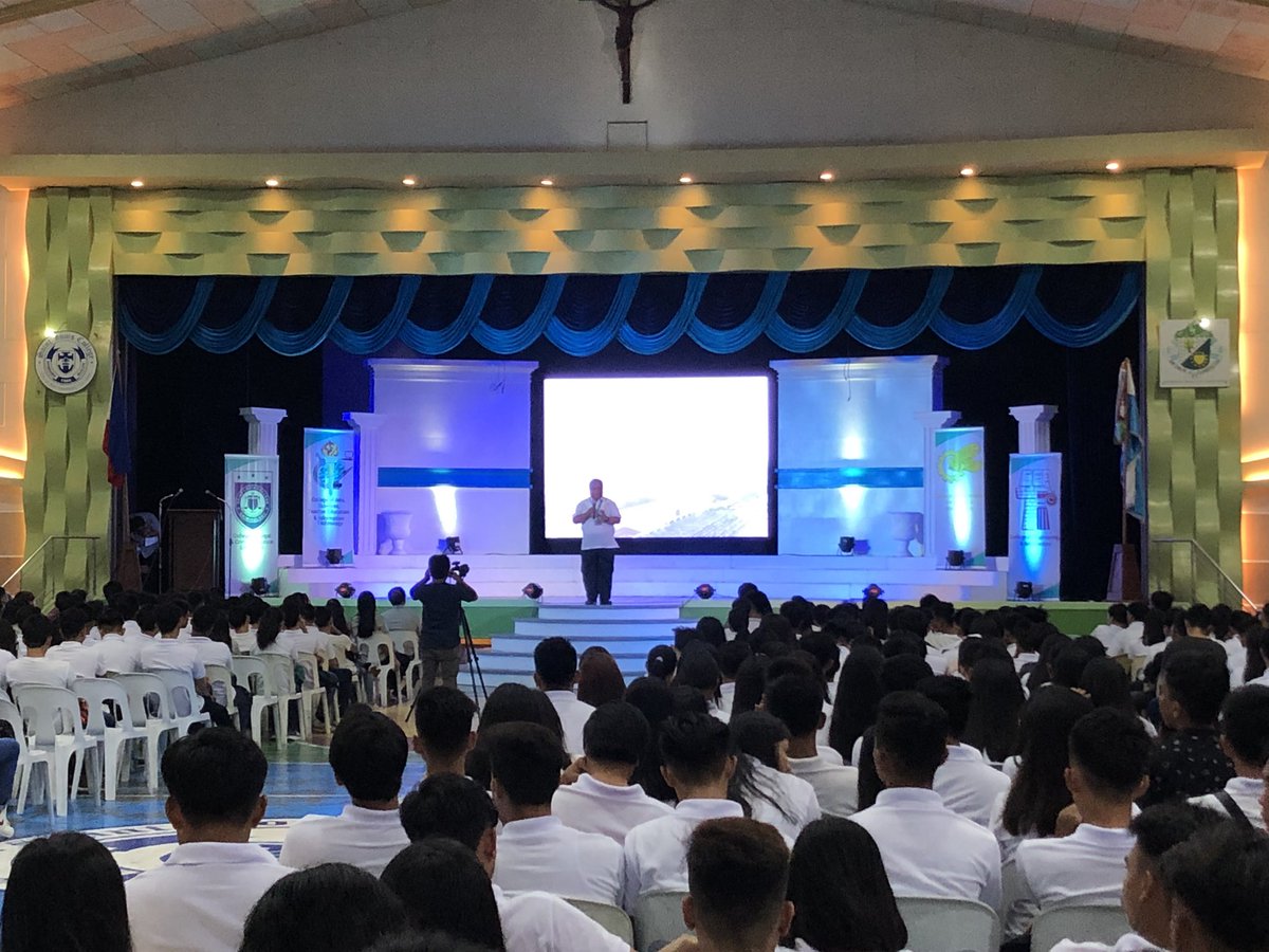 CSCSLC's tweet photo. Orientation Program for Freshmen and Transferees for the academic year 2019-2020. 
(College of Engineering and Architecture)
#SLCFreshies https://t.co/Kw0GGZiG8Y