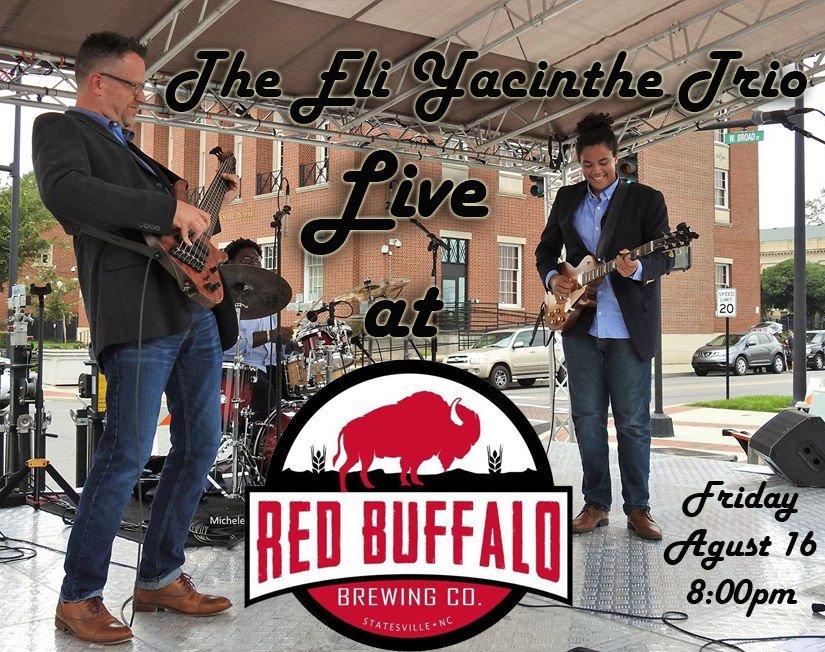 So excited to see everyone out at Red Buffalo Brewing Company! #nclocalmusic #nclocalbreweries #EliYacinthe