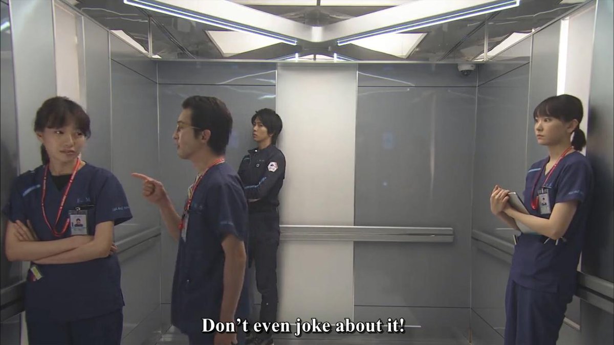 chocmagma's tweet photo. Ahhh this brings back so many memories. Fujikawa and Hiyama still love bickering with each other, then there's Aizawa with his unexpected (silly) question, and lastly, Shiraishi who is the sane one among them four xDD
#CodeBlue #CodeBlue3 https://t.co/Z09CmyoBCw