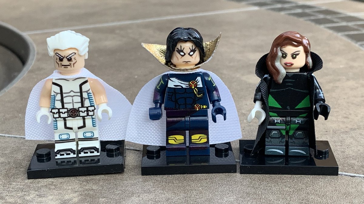 jameslucasjones's tweet photo. new x-men #bootlego minifigs: bendis era magneto, blast from the 90s acolyte exodus, and age of x rogue with the smooth criminal style https://t.co/oMRpO5Isma