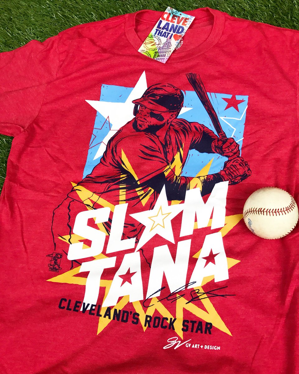 GVartwork's tweet photo. Carlos freaking Slamtana!!! Again! 

Back to back days with homers when it really matters!!

RT if you love a good walkoff homer and sole possession of first place! 

I’ll celebrate by picking one of our RT’s to win a free shirt! Must follow us to win! https://t.co/A23aCJsun4