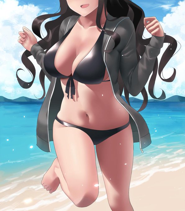 水着パーカーです 