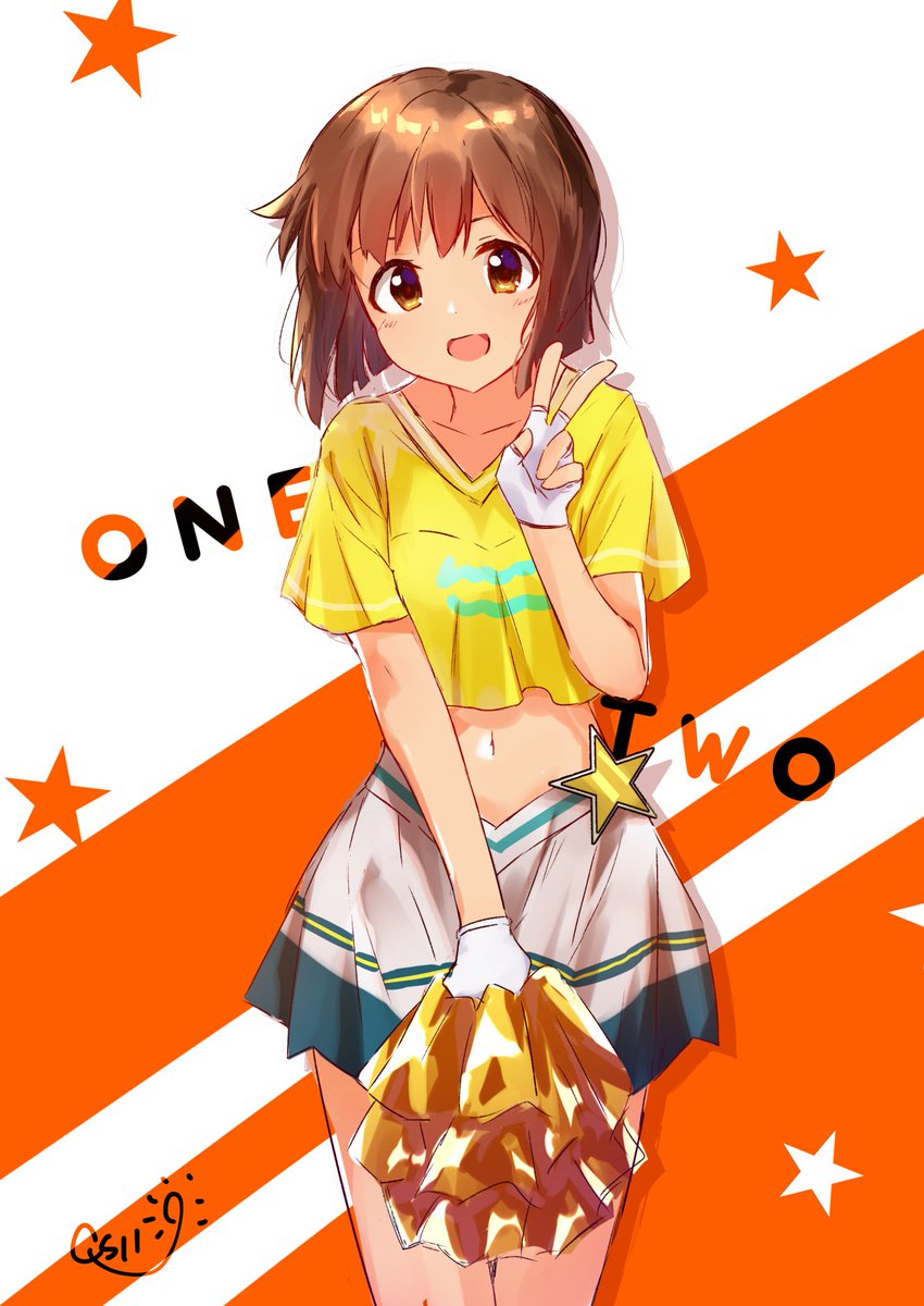 萩原雪歩 「友の要望✌️ 」|Qs11＿ISF10 C-38(＊´v`＊)ノ ＜✲*ﾟのイラスト