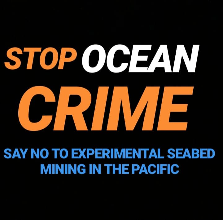 pacblueline's tweet photo. Pacific communities have called for a ban on seabed mining since 2012. But we lend our support to the 10-year moratorium on seabed mining call by #Fiji at the @ForumSEC Leaders meeting.
@HighSeasAllianc @Duncan_Currie @Greenpeace @uriohau @spc_live @ISBAHQ @PACNEWS1 @JoeyTau https://t.co/x0qjcBpVxh