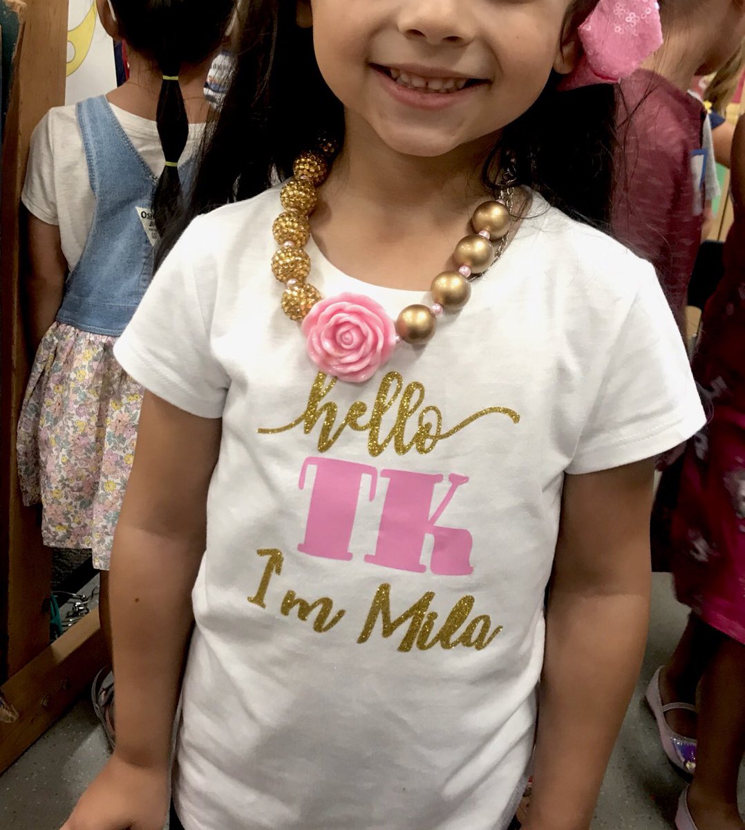 MathiesDeanna's tweet photo. First day of school 2019/20 in the books. The TK children were so excited to be going to school. Love the first day outfits! #FUSDSTRONG https://t.co/Bo9wmu9enw