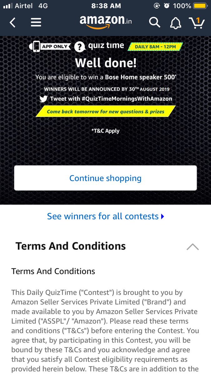 MiSufail's tweet photo. #QuizTimeMorningsWithAmazon https://t.co/T7fZwBYhCm
