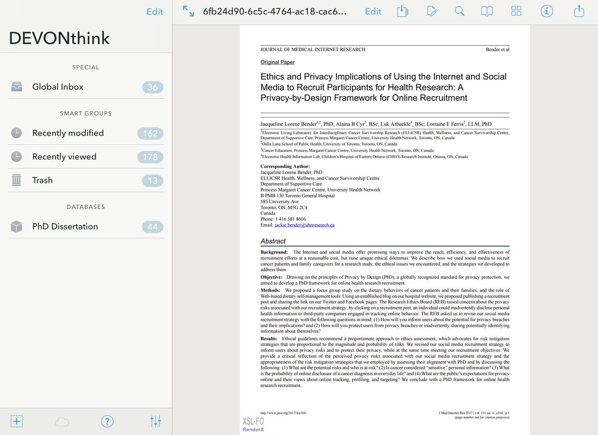 endocrine_witch's tweet image. So I’ve “assembled” my lit review. NOW to 😅 actually read and annotate 😳. #DevonThinkToGo