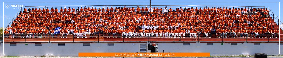 AnahuacCancun's tweet image. ¡Bienvenidos los 650 alumnos de nuevo ingreso, la generación más grande de la historia de la Universidad Anáhuac Cancún!
#AnáhuacCancún
#StudyInParadise
#Proudtobe
#LiderazgoInternacional

🔶Somos Anáhuac, la Universidad Internacional de Cancún