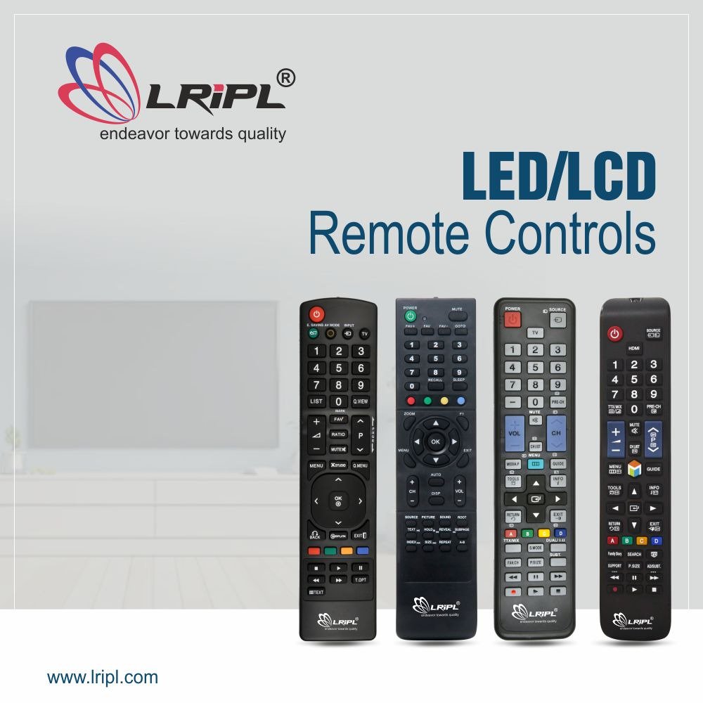 LRIPL's tweet photo. Check outπ§ the widest range of LED/LCD Remote Controls from LRIPLπ€©
#RemoteControls #LEDremote #LCDremote #Remotes #remotesmanufacturer https://t.co/lqIvfN7q0v