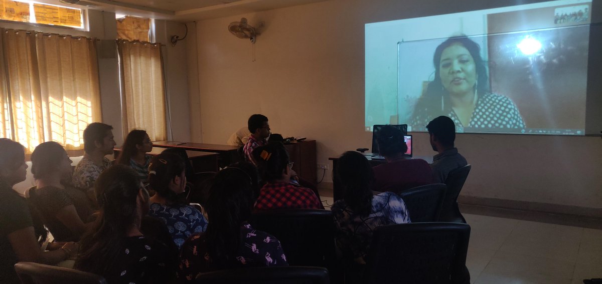 KaushalNarula's tweet photo. RT SriSriU "RT ssufcms: M. Com students attend a Guest lecture by Miss Ipsita Pradhan, Manager of State Bank of India, United Kingdom on Challenges of #RiskManagement in #Banking Industry was held through a Skype Session. #MComAtSSU https://t.co/aRdZLqolLc"