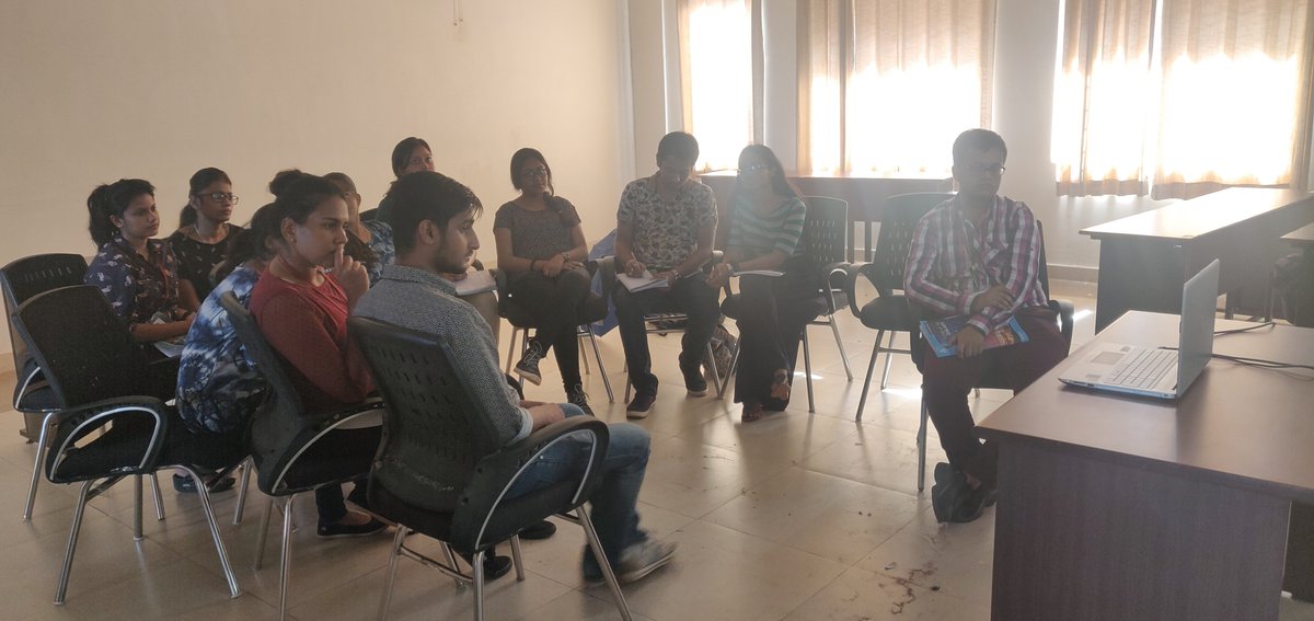 KaushalNarula's tweet photo. RT SriSriU "RT ssufcms: M. Com students attend a Guest lecture by Miss Ipsita Pradhan, Manager of State Bank of India, United Kingdom on Challenges of #RiskManagement in #Banking Industry was held through a Skype Session. #MComAtSSU https://t.co/aRdZLqolLc"