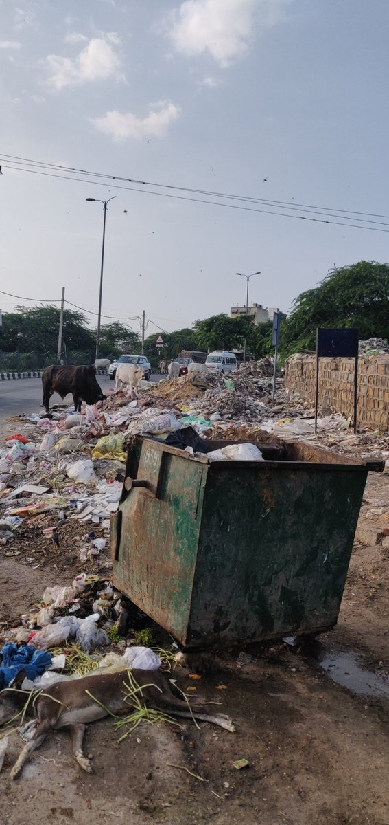 GarudaKing's tweet photo. #ArvindKejriwal #msisodia #AamAadmiParty #SwachhBharatGov #cleandelhi @swachhindia 

One more garbage dump is about to build at chhattarpur pahari 100 feet road near to #BJP4India @BJPSouth office. How shame? https://t.co/4nZywOmx0o