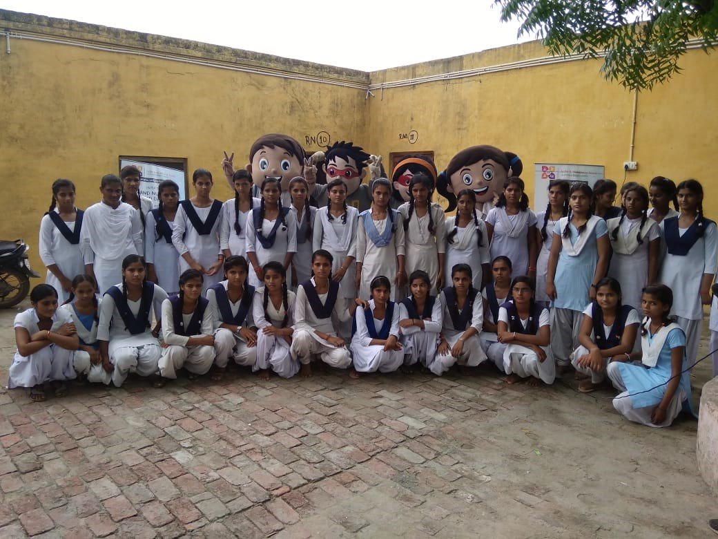 DaburIndia's tweet photo. #Dabur and #FSSAI conducted an #awareness drive in Bappa Rawal Higher Secondary School, Hapur, where Safe &amp; Nutritious Food #Mascots #MasterSehat and #MissSehat educated children about benefits of nutritious food and balanced diet.
#CSR https://t.co/MzjyxxLmyh