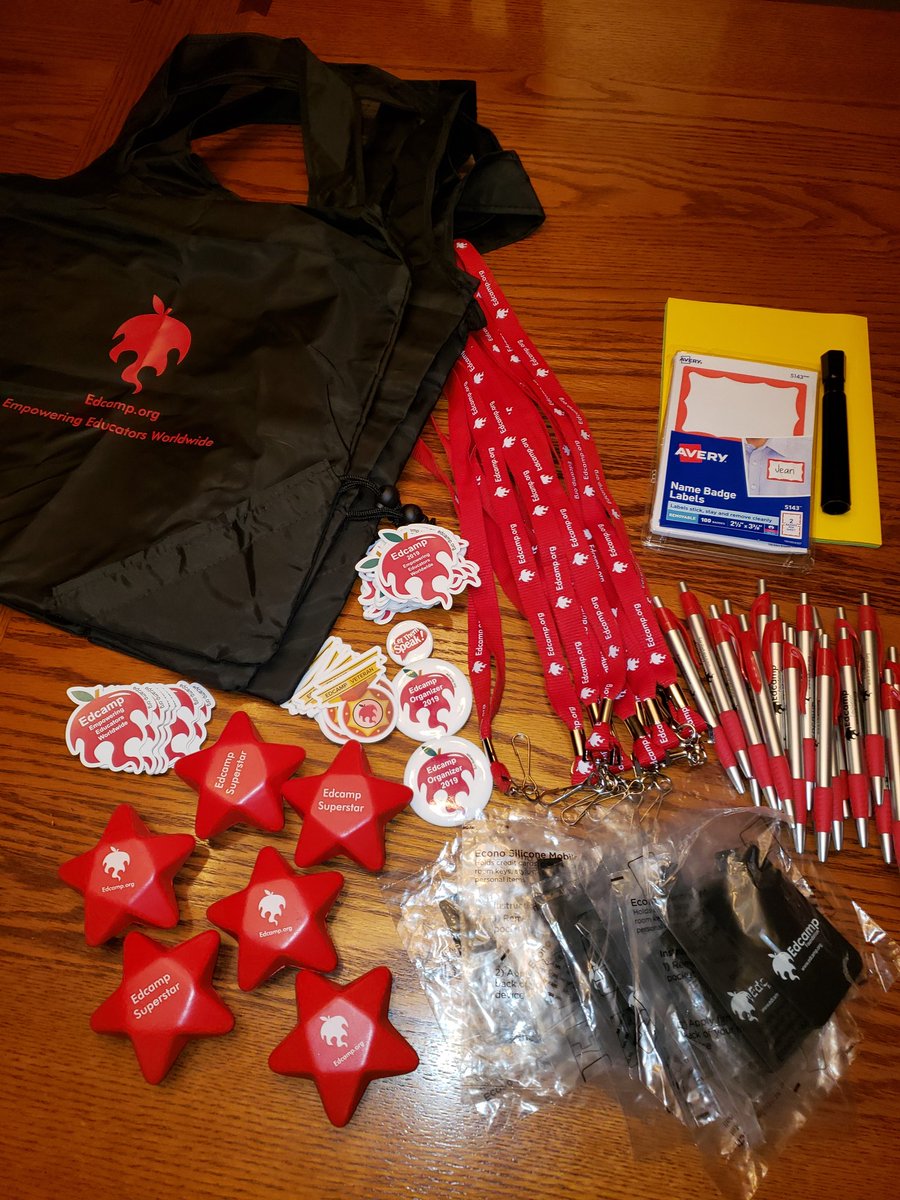 EdcampOnAStick's tweet photo. L👀k at all the #edcampinabox goodies & giveaways this year🎉🥰!!! Thanks to @EdcampUSA for supporting our students by supporting our educators at #edcamponastick on Aug 14!!!! https://t.co/Zt6Ui5VBRh