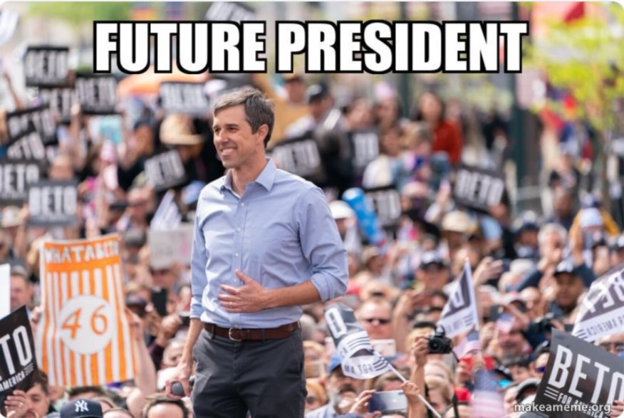 myboynick98's tweet photo. @BetoORourke 46th President 🇺🇸🇺🇸 https://t.co/OXTzkL19kU