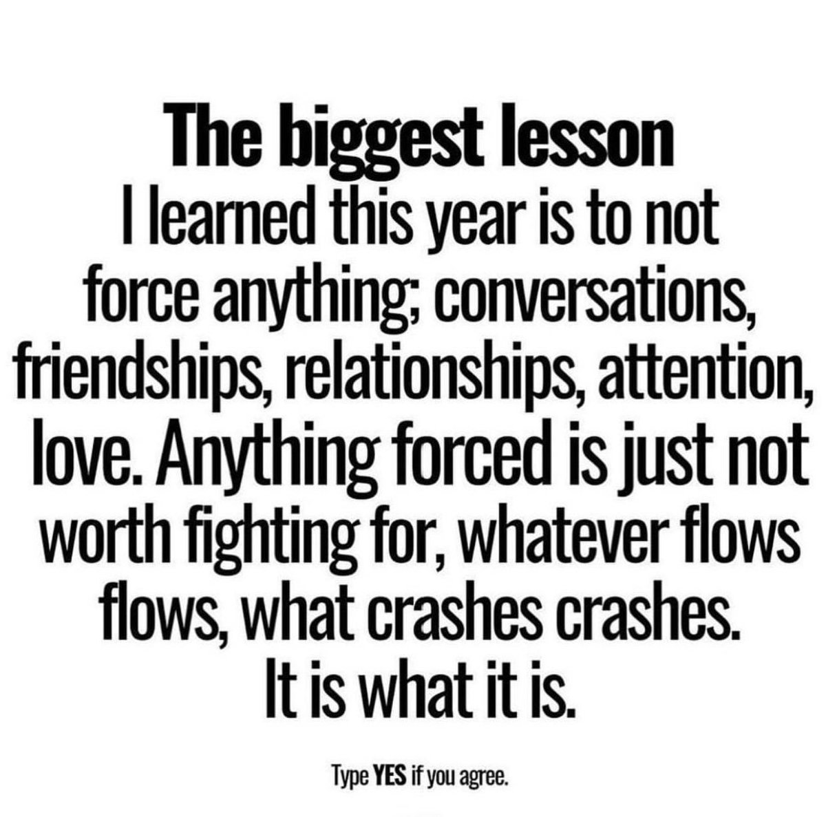AStateofMind3's tweet photo. Anything forced, is just not worth fighting for!! That hit deep 💯 https://t.co/g9PeojgriZ