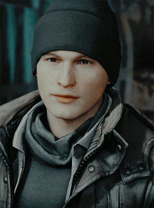 thranduiIien's tweet photo. i am taking this time to remind you all that connor, the android sent by cyberlife, is my favorite boi i mean look at his face and his little beanie i love him uwu https://t.co/EgEoi12lB8