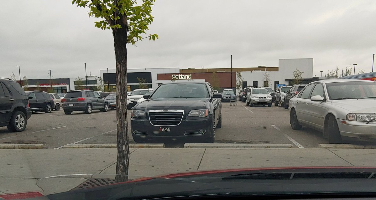 SamColesDoc's tweet photo. @DBagParkingYYC Deerfoot City Walmart parked on two stalls. https://t.co/LU0joojS0A