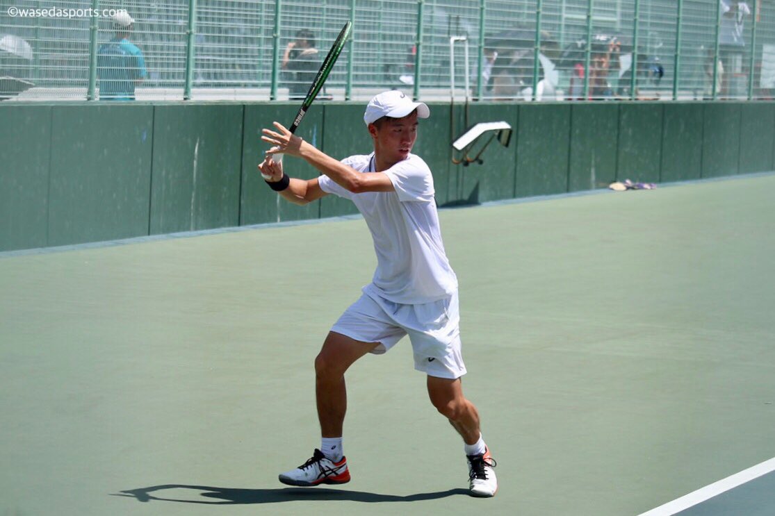 早稲田スポーツ新聞会 テニス 全日本学生選手権 男子シングルス ２回戦 髙村佑樹 ６ ３ ２ ６ ２ ６ 徳航太 明大 小林雅哉 ６ ４ ７ ５ 松田康希 関大 佐藤祥次 ６ ２ ６ １ 中川舜祐 法大 Sousupotennis Waseda