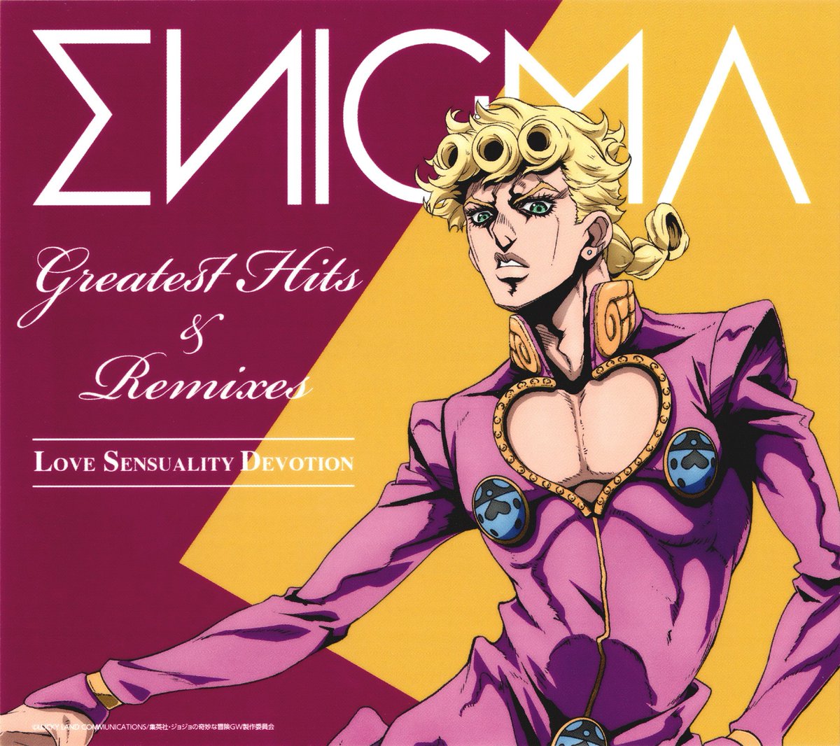 Jojo S Bizarre Encyclopedia On Twitter Enigma S Love Sensuality Devotion Greatest Hits Remixes Will Be Released In Japan On August 7th 2019 Limited Copies Of The Two Disc Set Will Include A Cd