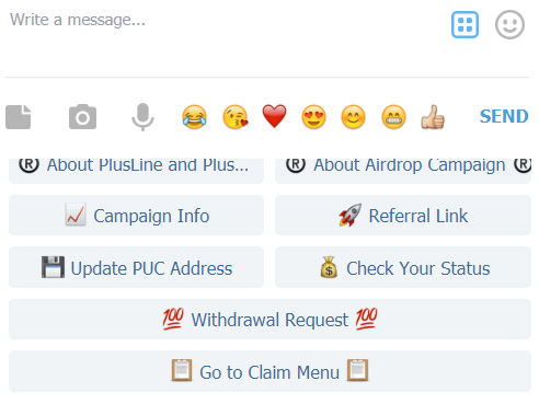 PluslineV's tweet photo. Dear all Airdrop Campaign through Telegram's User,
Withdrawal already available now.
Click "Check Your Status" button and "Withdrawal Request" button will automatically appear

#moneymaking #airdrop #freeforall #live https://t.co/yVLArIYUSE