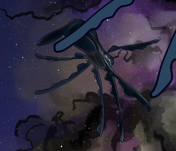 Petrichromart's tweet photo. Space whales coming to a #FortCollinsComicCon near you! I will be at K4 and I'm excited those of you who will be there. #FoCoCoCo https://t.co/48NgkSUEmf