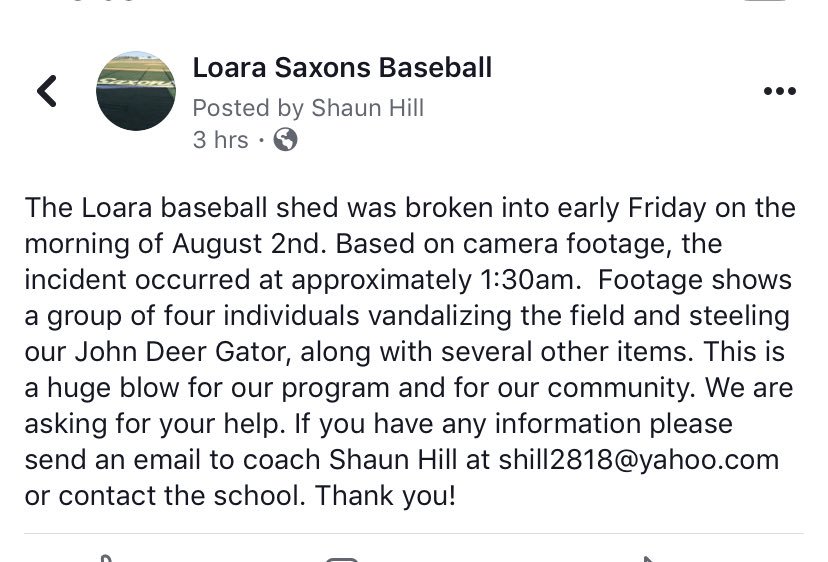 Loara Baseball tweet media