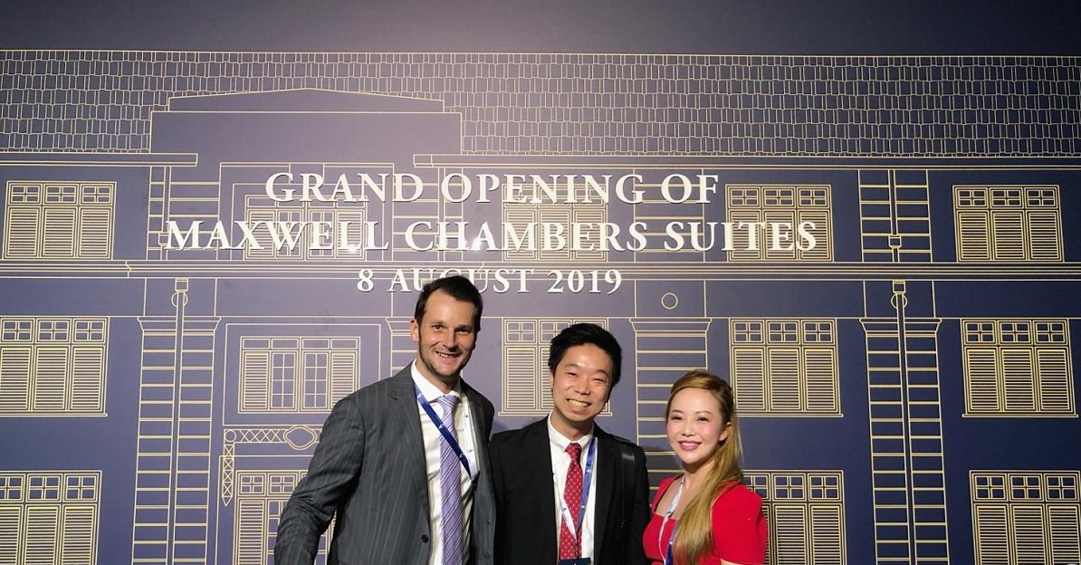 Law_In_Order's tweet photo. A tremendous evening on Friday to celebrate the Grand Opening of Maxwell Chambers Suites, an expansion of Maxwell Chambers โ the worldโs first integrated dispute resolution complex which houses both hearing facilities and top international ADR institutions. #MaxwellChambers https://t.co/5xpcgL3ww7