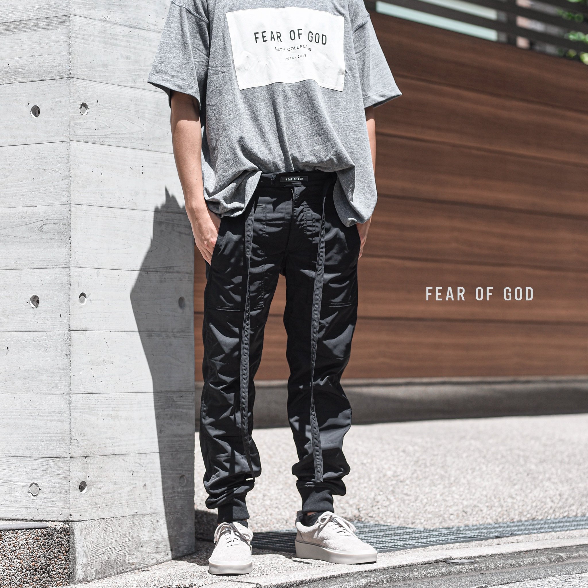 パンツ fear of god 6th nylon buggy pants FEAR OF GOD(フィアオブゴッド) / 6TH COLLECTION BAGGY NYLON