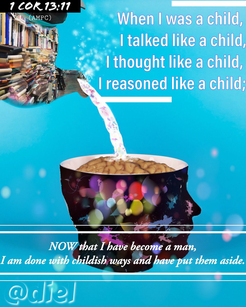 DandaAdiel's tweet photo. #GrownUp
#ProgrammedForSuccess
In case you are asking βWhat is being childish?β, parenting is a great teacher to answer this one βπΎπ
https://t.co/hUe8up0cdm