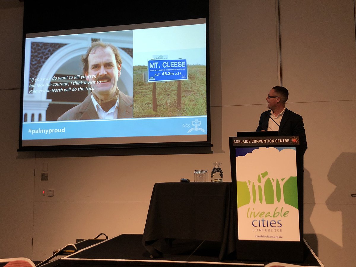 Mosaic_Insights's tweet photo. Brutal comments from @JohnCleese and some excellent payback #palmyproud #LIVEABLE19 https://t.co/4PUx0zeI8L