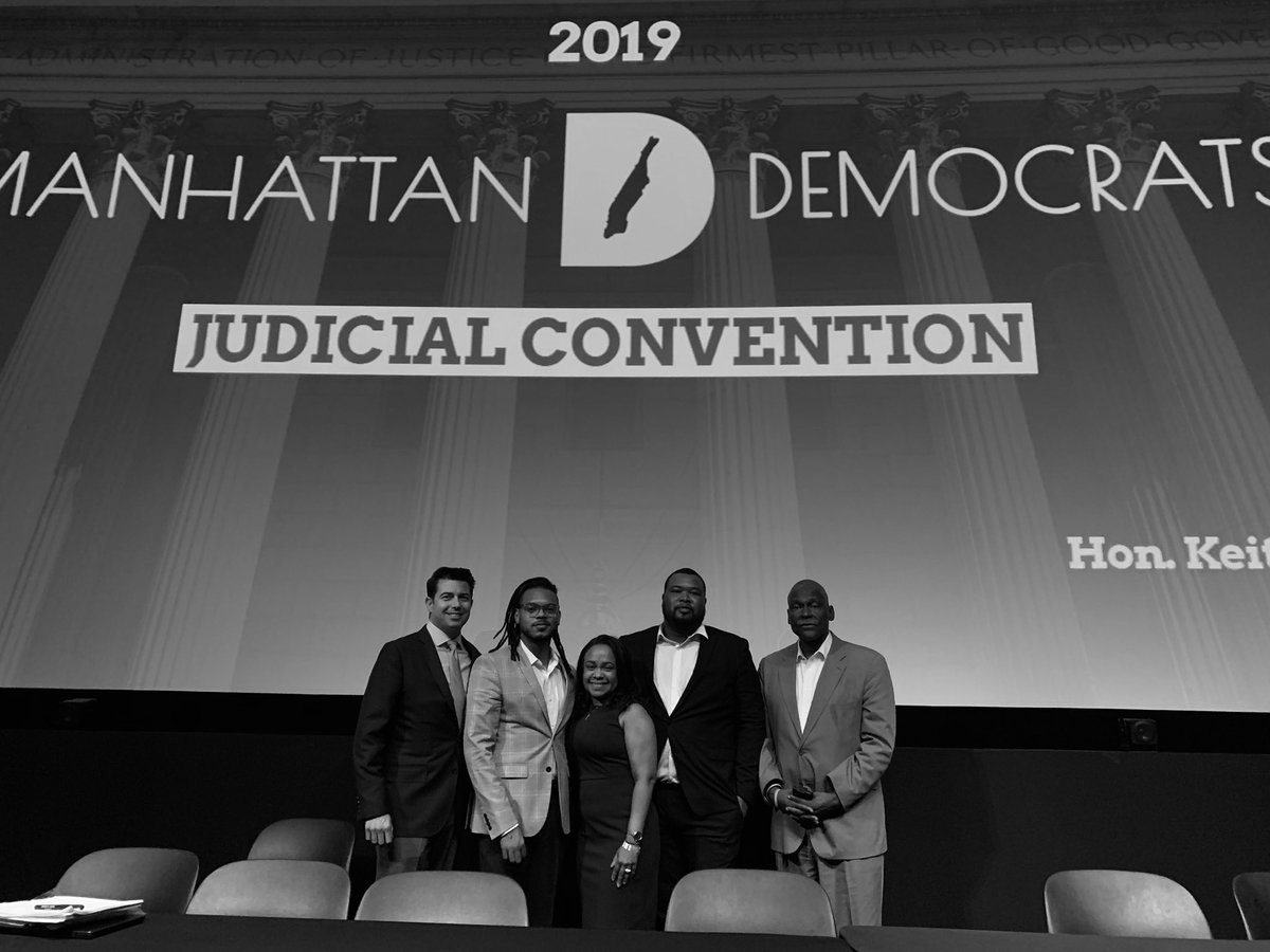 ManhattanDems's tweet photo. Thanks to our Judicial Delegates and Dems from all across the island for a successful 2019 Judicial Convention! And the winners are...
https://t.co/DsrpTJNWm8 https://t.co/07xNv8xr9R