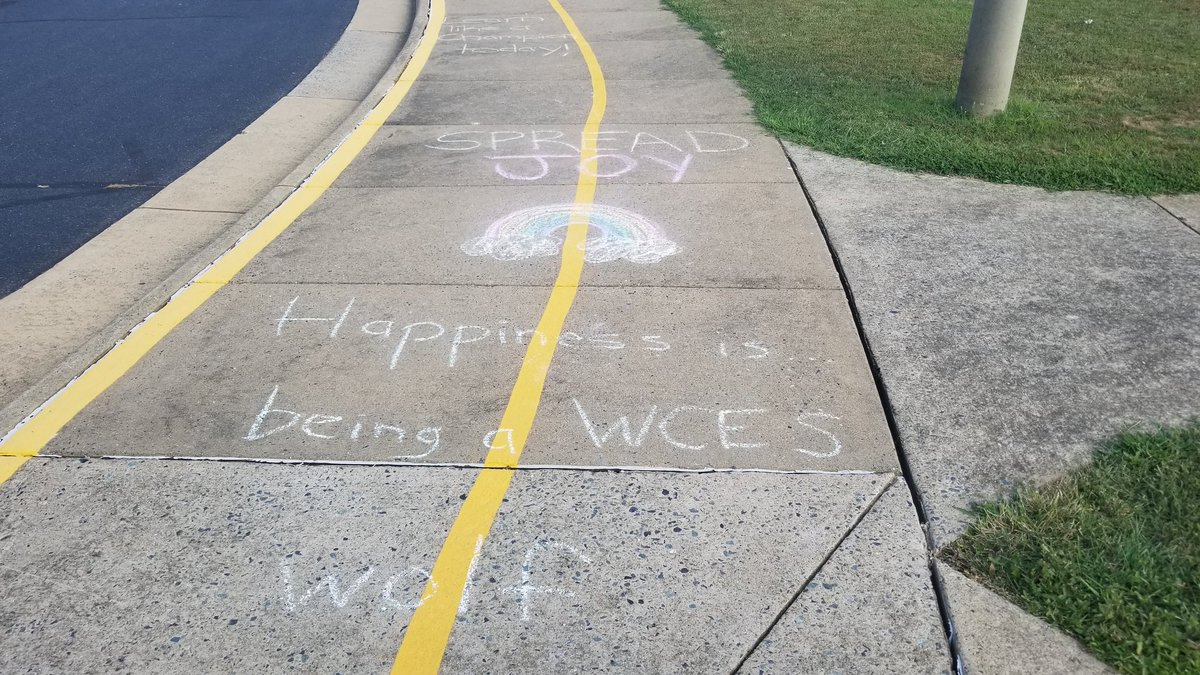 Smithfroggies4's tweet photo. Absolutely loved walking into school seeing such inspiring and heartwarming messages for our first day!!!! #wcesfamily https://t.co/VToctyCCoQ