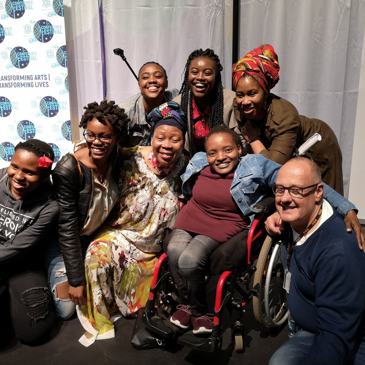 dflwits's tweet photo. We were literally blessed by the presence, stories and intention of South Africa's formidable elder, Mma Gcina Mhlope.

#TransformingArts #TransformingLives
@CTAOP @SwedeninSA @HeddaInSA @WitsUniversity @CoEHuman https://t.co/vyP9hscGM9