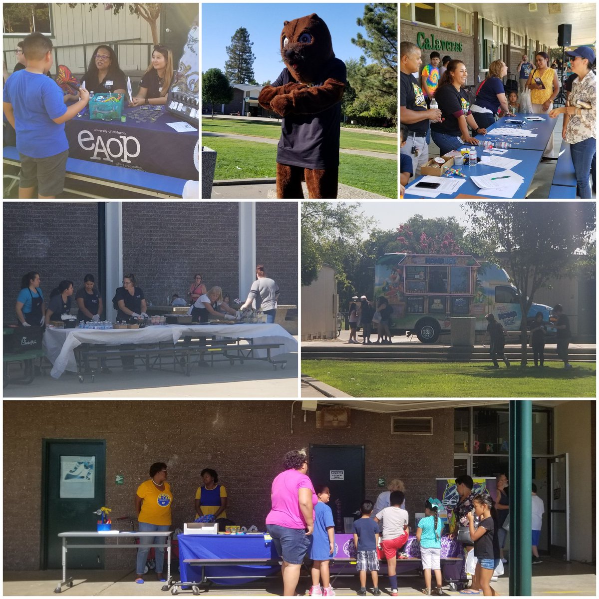 Welcome Back Community event! Thank you everyone who came out to see what the 2019-2020 school year will offer. Thank you to staff, PTC, families and businesses for a great evening! #great2bwusd #RiverbankOtters @StaceyTranELD @krodriguezVP <a href="/RaheleWUSD/">Rahele</a> <a href="/WUSDFoodService/">Karri Pina</a> <a href="/WUSDK12/">WUSD</a>