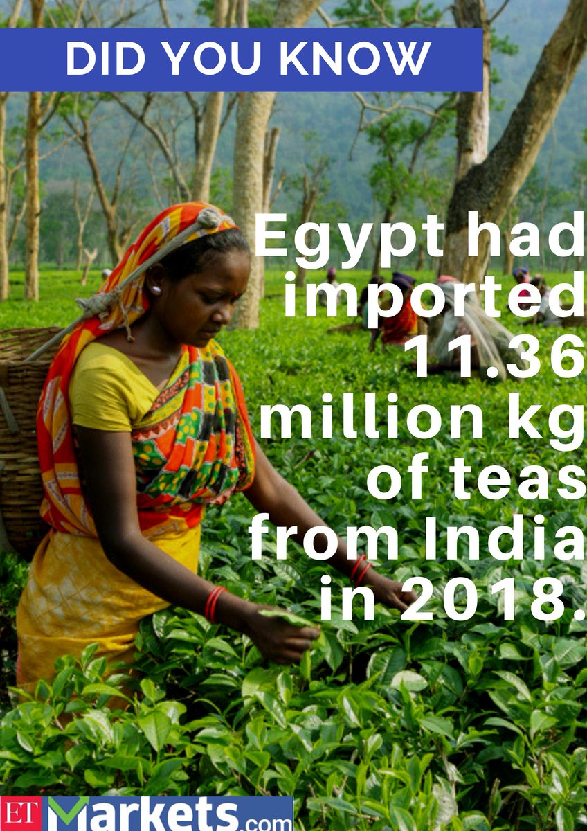 ETMarkets's tweet photo. Tea traders eye Iraq, Egypt as Pak suspends India trade
https://t.co/OLMqWOUy13
#EtMarkets #marketupdates #teatraders https://t.co/dc88jEGVw0