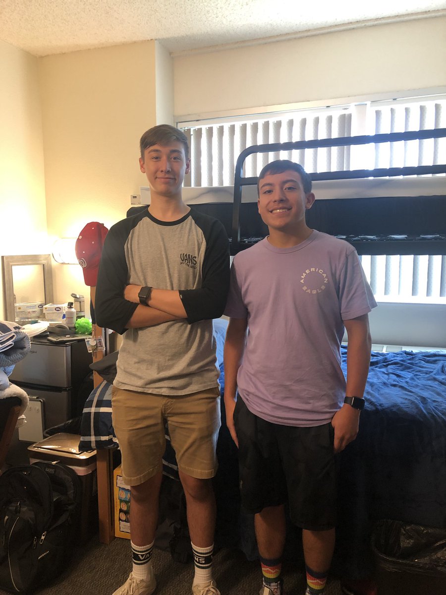 OKC_CMORA's tweet photo. We just dropped off Cortez Mora at Colorado School of Mines today. 😢 We know that he is in great hands and will get a great education! We will definitely miss you around the house buddy! ☺️��📚 May God bless him on his journey! Love, Mom, Dad &amp; Monte 😍 https://t.co/b8XgEPqKLz