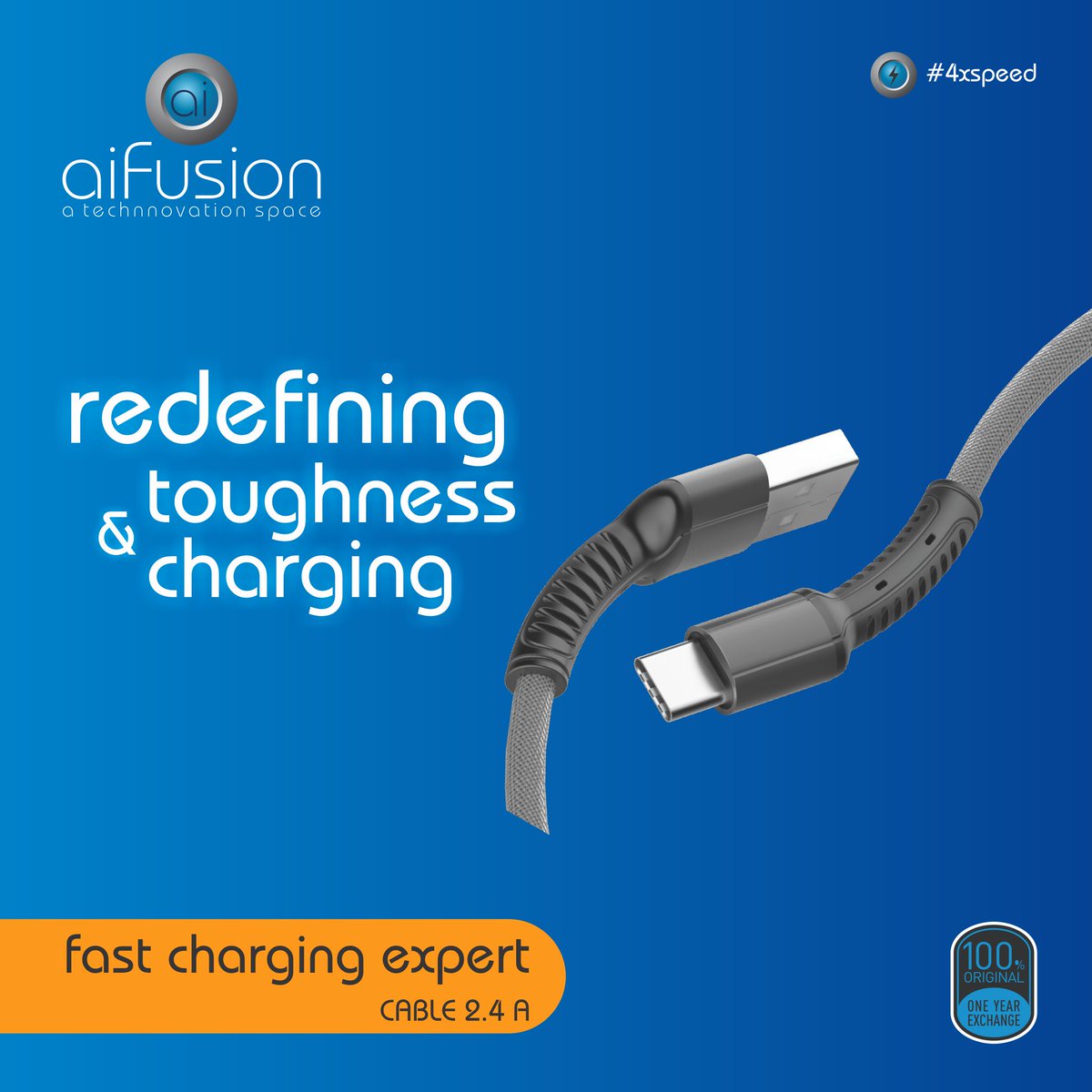 aifusion1's tweet photo. Cable 2.4A
The hallmark of a cable is to stay connected and transfer information/charge faster. aiFusion Cable 2.4A are built sturdy and last longer while doing their job faster.
#electronicsgadget #technnovation #ai #iot #launch #aifusion #cable #mobilecable https://t.co/voS1rMjv2h