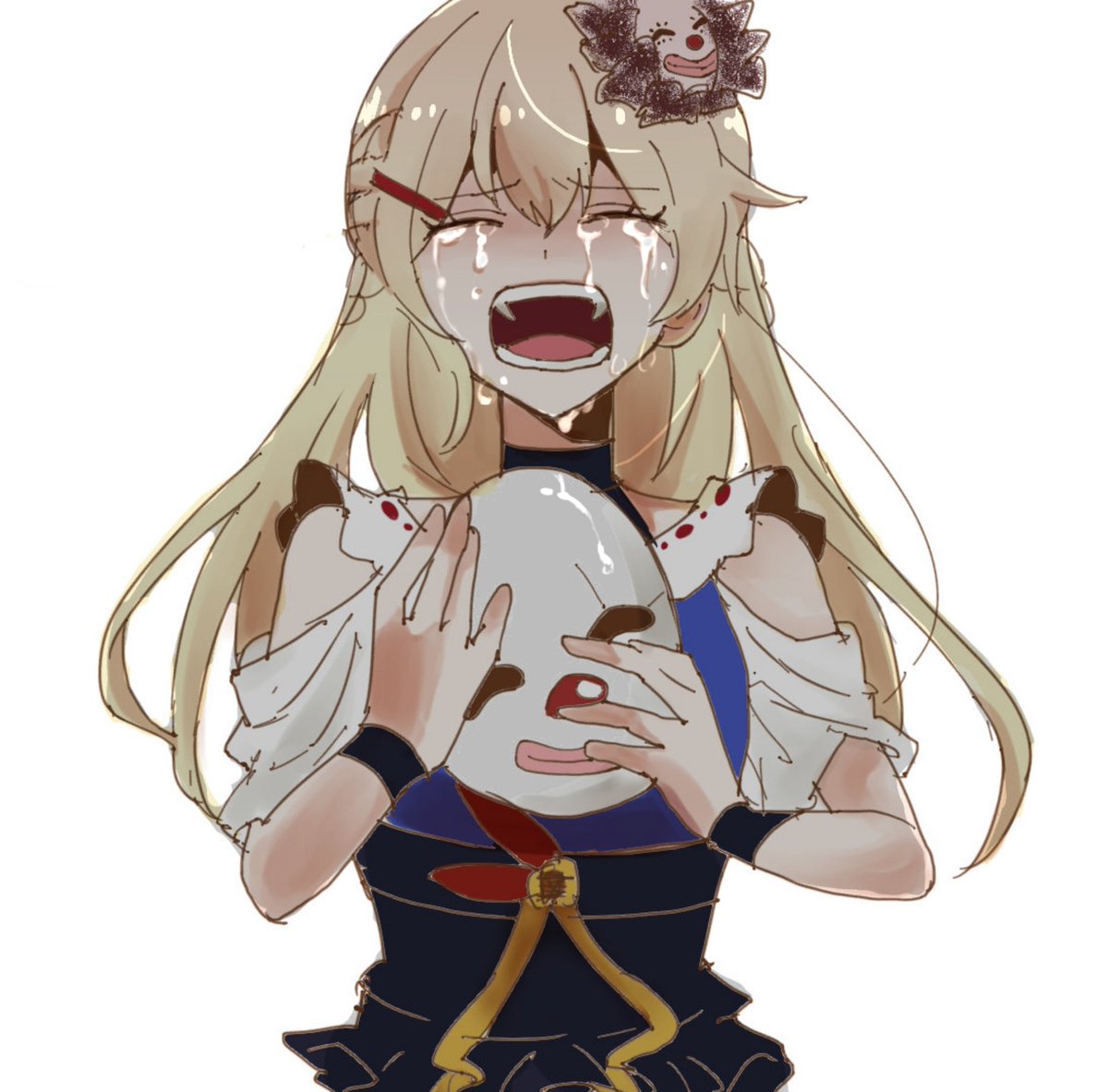 「ぼくがこわれてしまうだけ    *トレース 」|わらしのイラスト