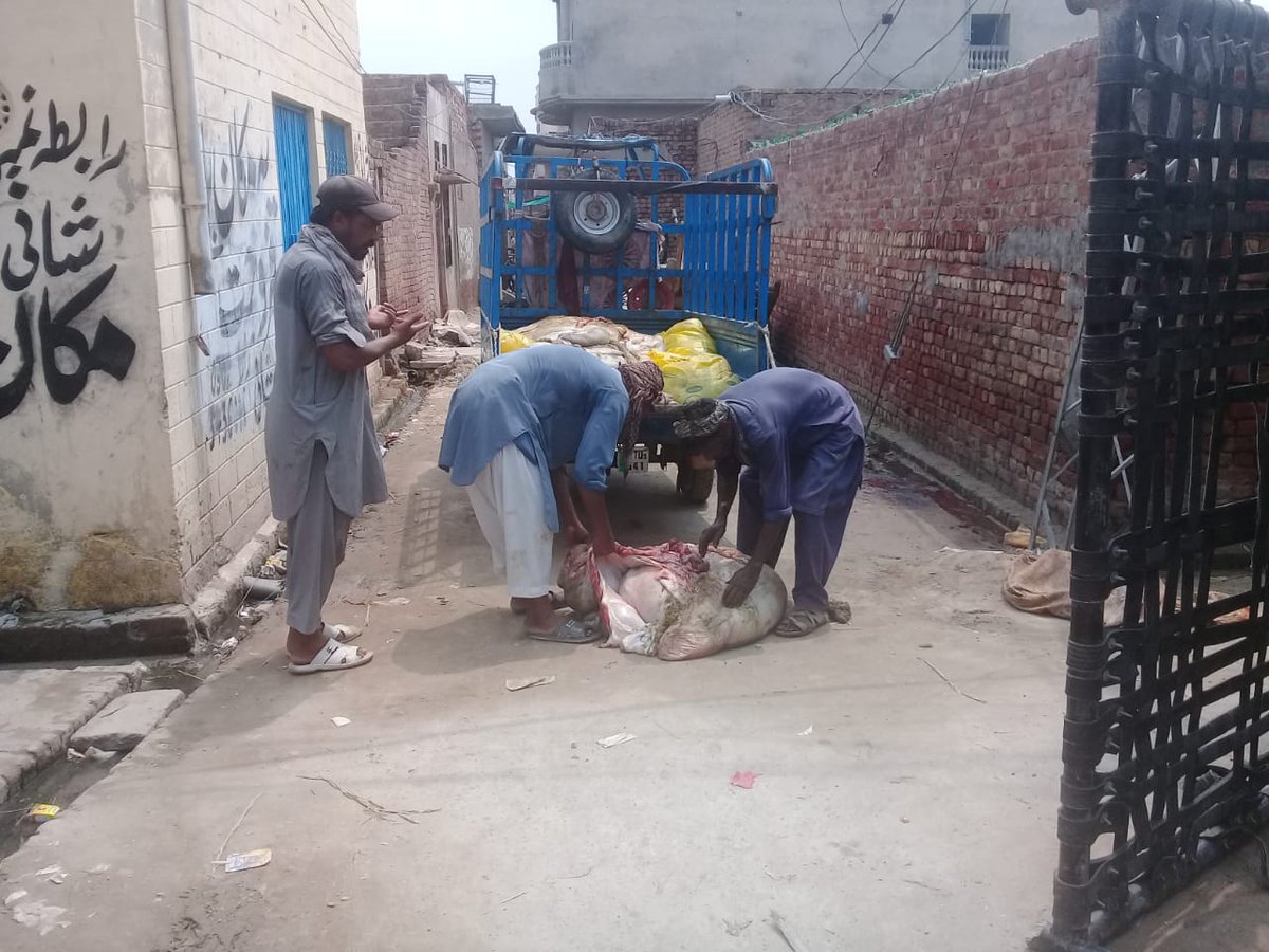 After cleanup operation on #Eid day, all the MCs in District #Nankana Sahib vigilant and active in the field cleaning up the city on second day of Eid. #EidAlAdha #EidAdhaMubarak