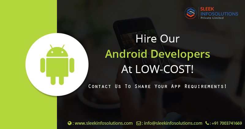 Sleek_Infosol's tweet image. #High-end Interactive #AndroidAppDevelopmentServices:

Let&apos;s create your #Android_app to boost your #business services, customer #engagements, &amp;amp; #revenues. Hire #dedicated Android App Developers at low-cost Now!

For more info, click here: lnkd.in/eVDfRtM

#appdevelopers