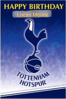 Happy 27th Birthday to Lucas Moura . Have a lovely day. PalBest wishes. COYS 